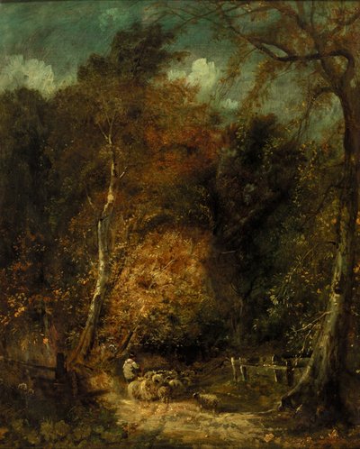 Waldlandschaft von David Cox